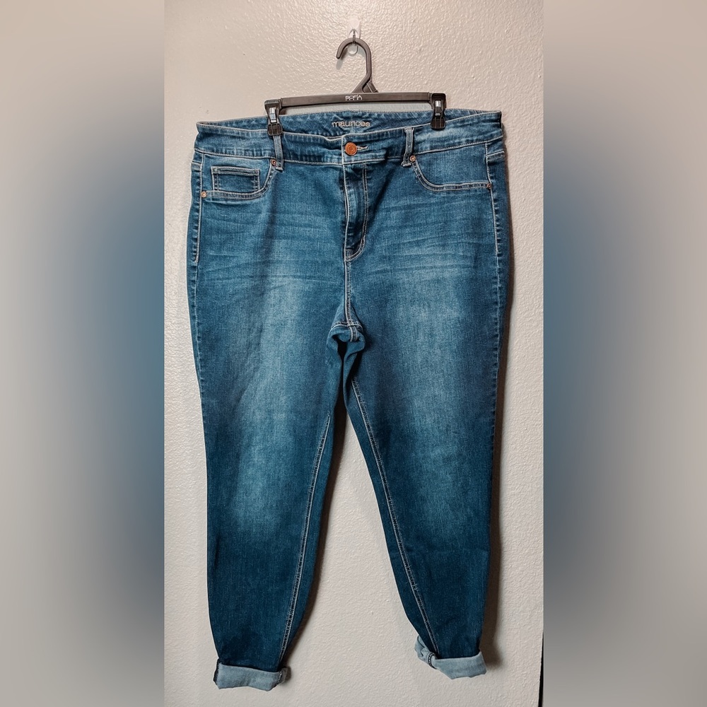 Maurices Straight skinny jeans - Womens size 22w